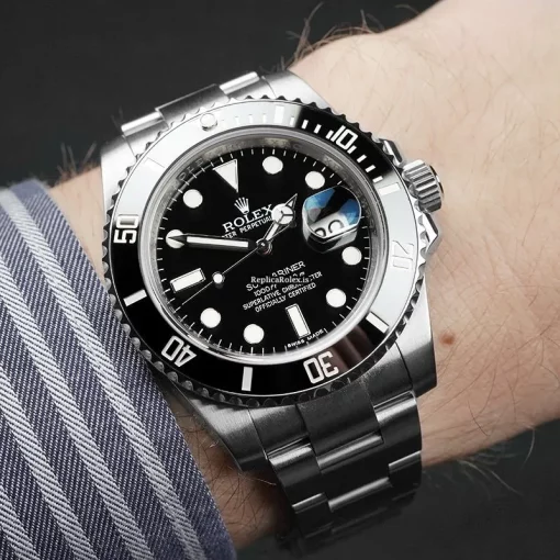 Fantastic Replica Rolex Submariner Date 116610ln 40mm Steel Case Mens/unisex Watch - Image 13