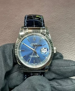 Amazing Fake Rolex Datejust 116139 Caliber 3135 Automatic Movement 36mm White Gold Case Mens/unisex Watch