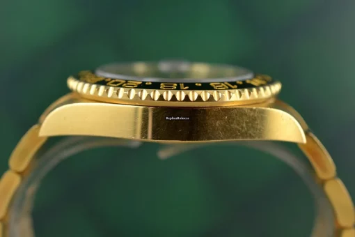 Wonderful Copy Rolex Gmt-master II 116718ln Caliber 3186 Automatic Movement 40mm Yellow Gold Case Mens/unisex Watch - Image 6