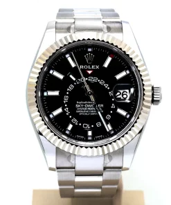 Fabulous Fake Rolex Sky-dweller 326934 Caliber 9001 Automatic Movement 42mm Steel Case Mens/unisex Watch