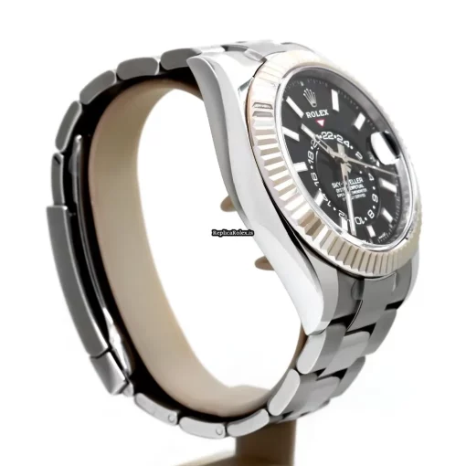 Fabulous Fake Rolex Sky-dweller 326934 Caliber 9001 Automatic Movement 42mm Steel Case Mens/unisex Watch - Image 3