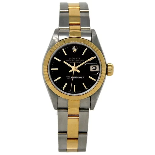 Ideal Fake Rolex Lady-datejust 69173 Automatic Movement 26mm Steel Case Womens Watch - Image 2