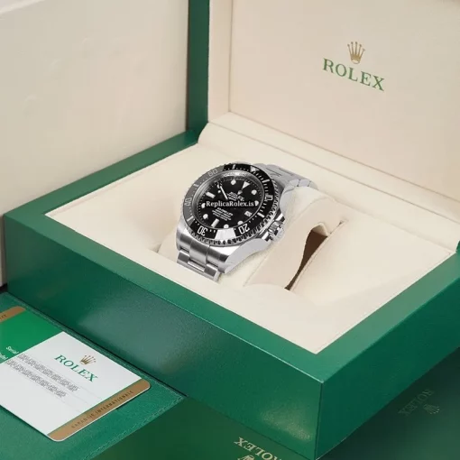 Neat Replica Rolex Sea-dweller Deepsea 126660 Automatic Movement 44mm Steel Case Mens/unisex Watch - Image 14