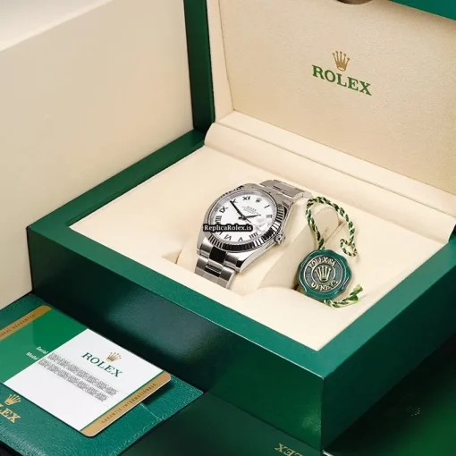 Incredible Replica Rolex Datejust 126334 Automatic Movement 41mm Steel Case Mens/unisex Watch - Image 14
