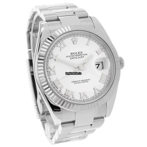 Incredible Replica Rolex Datejust 126334 Automatic Movement 41mm Steel Case Mens/unisex Watch - Image 4