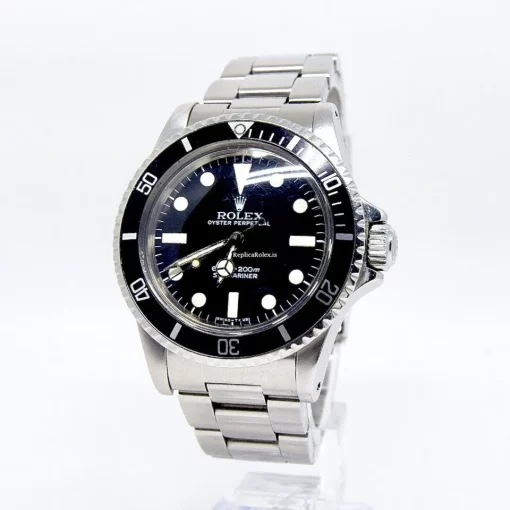 Mind-boggling Fake Rolex Submariner 5513 Caliber 1520 Automatic Movement 40mm Steel Case Mens/unisex Watch - Image 2