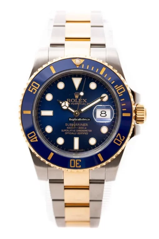 Fabulous Imitation Rolex Submariner Date 116613lb Caliber 3135 Automatic Movement 40mm Gold/steel Case Mens/unisex Watch - Image 3