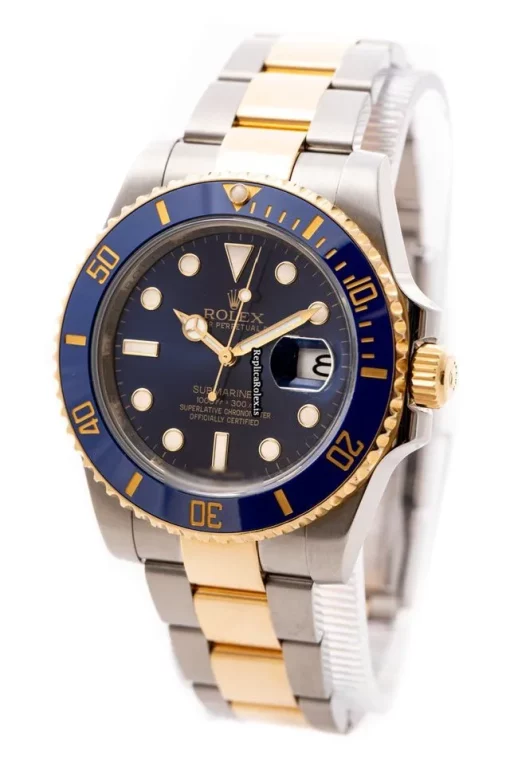 Fabulous Imitation Rolex Submariner Date 116613lb Caliber 3135 Automatic Movement 40mm Gold/steel Case Mens/unisex Watch - Image 4