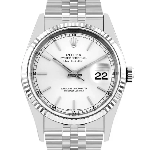 Affordable Replica Rolex Datejust 16234 Automatic Movement 36mm Steel Case Mens/unisex Watch - Image 3