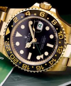 Marvellous Replica Rolex Gmt-master II 116718ln Caliber 3186 Automatic Movement 40mm Yellow Gold Case Mens/unisex Watch