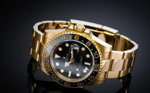 Marvellous Replica Rolex Gmt-master II 116718ln Caliber 3186 Automatic Movement 40mm Yellow Gold Case Mens/unisex Watch - Image 2