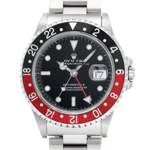 Appealing Replica Rolex Gmt-master II 16710 Caliber 3185 Automatic Movement 40mm Steel Case Watch - Image 5