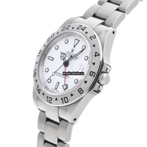 Exquisite Replica Rolex Explorer II 16570 Caliber 3185 Automatic Movement 40mm Steel Case Watch - Image 2