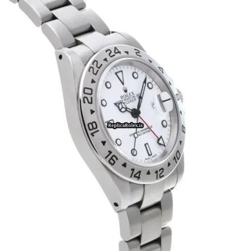 Exquisite Replica Rolex Explorer II 16570 Caliber 3185 Automatic Movement 40mm Steel Case Watch - Image 3