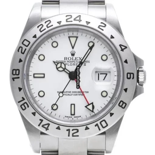 Exquisite Replica Rolex Explorer II 16570 Caliber 3185 Automatic Movement 40mm Steel Case Watch - Image 6