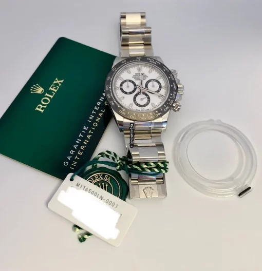 Stylish Fake Rolex Daytona 116500ln Caliber 4130 Automatic Movement 40mm Steel Case Mens/unisex Watch