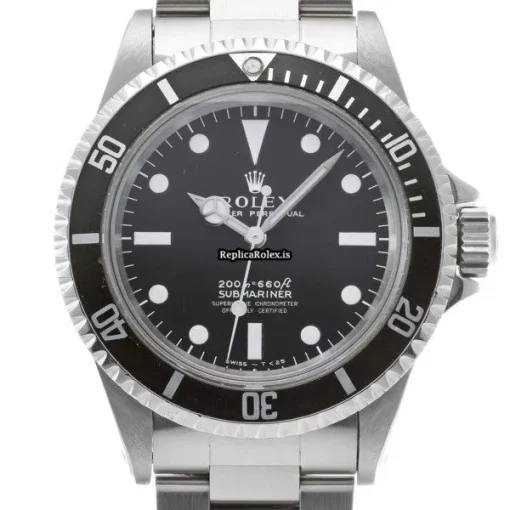 Fantastic Fake Rolex Submariner 5512 Caliber 1570 Automatic Movement 40mm Steel Case Watch - Image 6