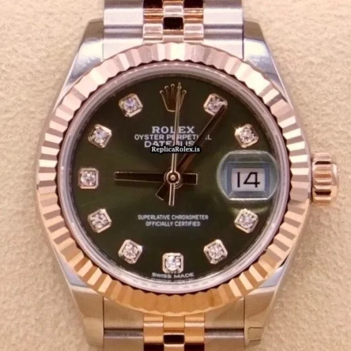 Fabulous Fakes Rolex Lady-datejust 279171 Automatic Movement 28mm Gold/steel Case Womens Watch
