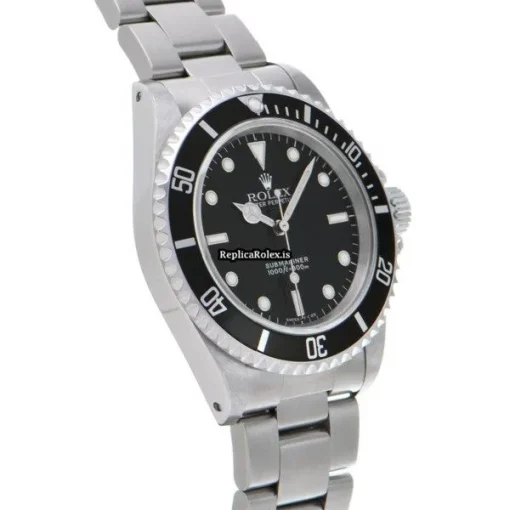Cool Replica Rolex Submariner 14060 Caliber 3000 Automatic Movement 40mm Steel Case Watch - Image 3