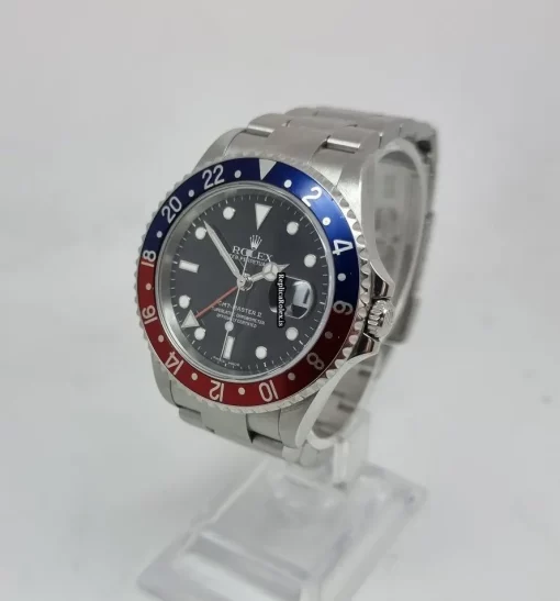 Lovely Fake Rolex Gmt-master II 16710ln Caliber 3186 Automatic Movement 40mm Steel Case Mens/unisex Watch