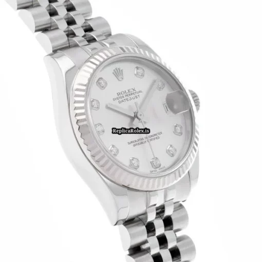 Excellent Fake Rolex Lady-datejust 178274g Automatic Movement 31mm Steel Case Watch - Image 3