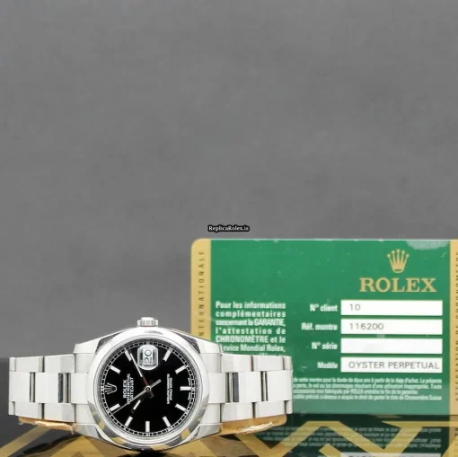 Cool Replicas Rolex Datejust 116200 Caliber 3135 Automatic Movement 36mm Steel Case Mens/unisex Watch - Image 3