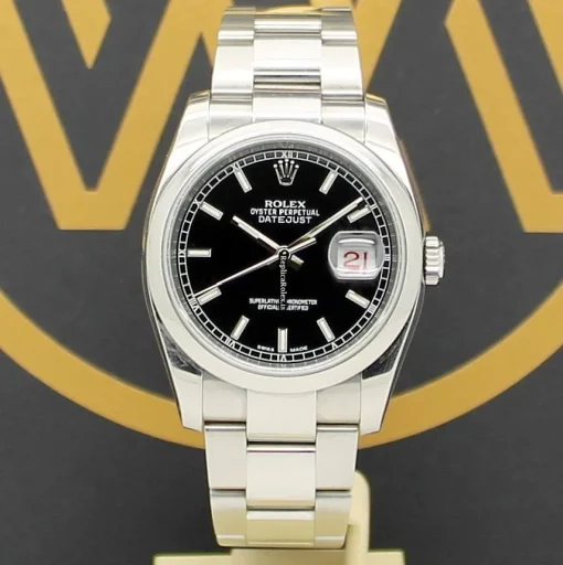 Cool Replicas Rolex Datejust 116200 Caliber 3135 Automatic Movement 36mm Steel Case Mens/unisex Watch - Image 6