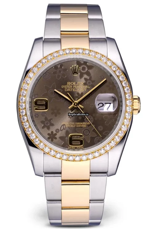 Unique Replica Rolex Datejust 116243 Caliber 3135 Automatic Movement 36mm Gold/steel Case Mens/unisex Watch