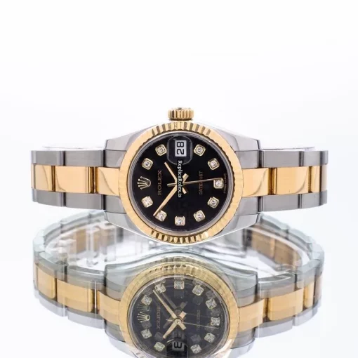 Reliable Replica Rolex Lady-datejust 179173 Automatic Movement 26mm Gold/steel Case Womens Watch
