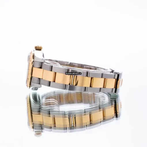 Reliable Replica Rolex Lady-datejust 179173 Automatic Movement 26mm Gold/steel Case Womens Watch - Image 3
