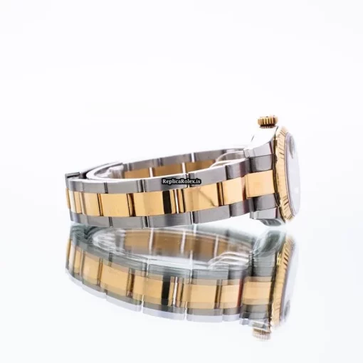 Reliable Replica Rolex Lady-datejust 179173 Automatic Movement 26mm Gold/steel Case Womens Watch - Image 5