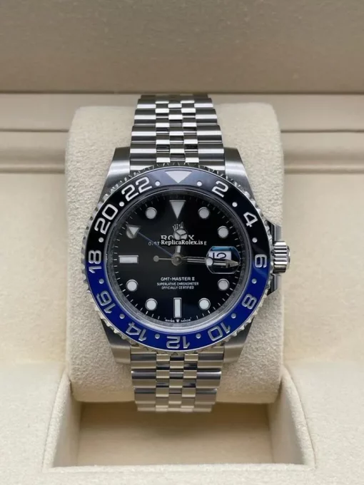 Luxury Fake Rolex Gmt-master II 126710blnr-0002 Caliber 3285 Automatic Movement 40mm Steel Case Mens/unisex Watch - Image 5