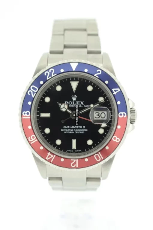 Nice Replica Rolex Gmt-master II 16710blro Automatic Movement 40mm Steel Case Mens/unisex Watch