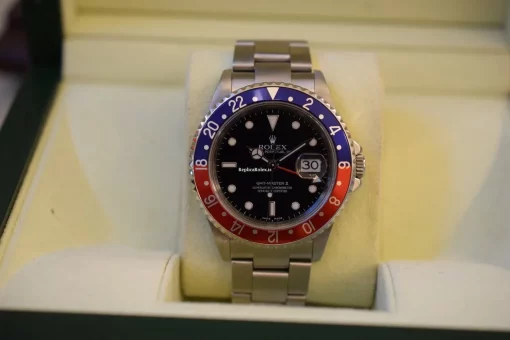 Nice Replica Rolex Gmt-master II 16710blro Automatic Movement 40mm Steel Case Mens/unisex Watch - Image 9