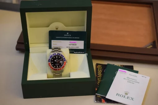 Nice Replica Rolex Gmt-master II 16710blro Automatic Movement 40mm Steel Case Mens/unisex Watch - Image 8