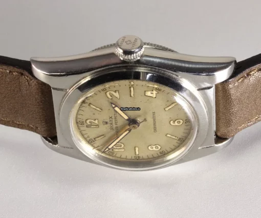 Cool Fake Rolex Bubble Back 2940 Automatic Automatic Movement 32mm Steel Case Mens/unisex Watch - Image 6