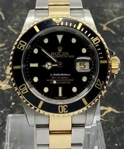 Great Replica Rolex Submariner Date 16613 Caliber 3135 Automatic Movement 40mm Gold/steel Case Mens/unisex Watch