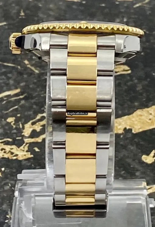 Great Replica Rolex Submariner Date 16613 Caliber 3135 Automatic Movement 40mm Gold/steel Case Mens/unisex Watch - Image 6