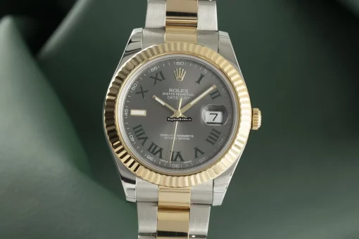 Inexpensive Replica Rolex Datejust II 116333 Caliber 3136 Automatic Movement 41mm Gold/steel Case Mens/unisex Watch