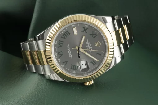 Inexpensive Replica Rolex Datejust II 116333 Caliber 3136 Automatic Movement 41mm Gold/steel Case Mens/unisex Watch - Image 3
