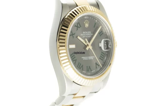 Inexpensive Replica Rolex Datejust II 116333 Caliber 3136 Automatic Movement 41mm Gold/steel Case Mens/unisex Watch - Image 6