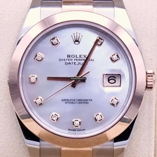 Amazing Replica Rolex Datejust 126301 Automatic Movement 41mm Gold/steel Case Mens/unisex Watch