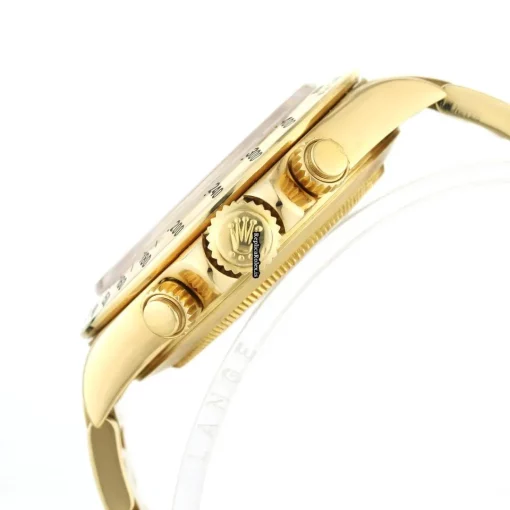 Suitable Replica Rolex Daytona 16528 Automatic Movement 40mm Yellow Gold Case Watch - Image 5