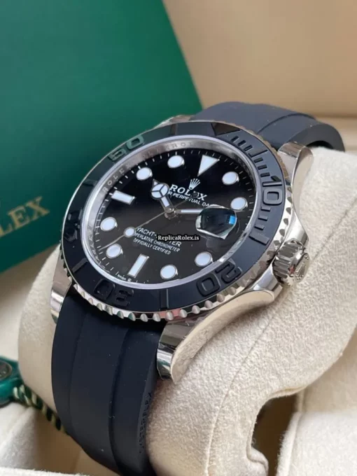 Incredible Replica Rolex Yacht-master 42 226659 Caliber 3235 Automatic Movement 42mm White Gold Case Mens/unisex Watch