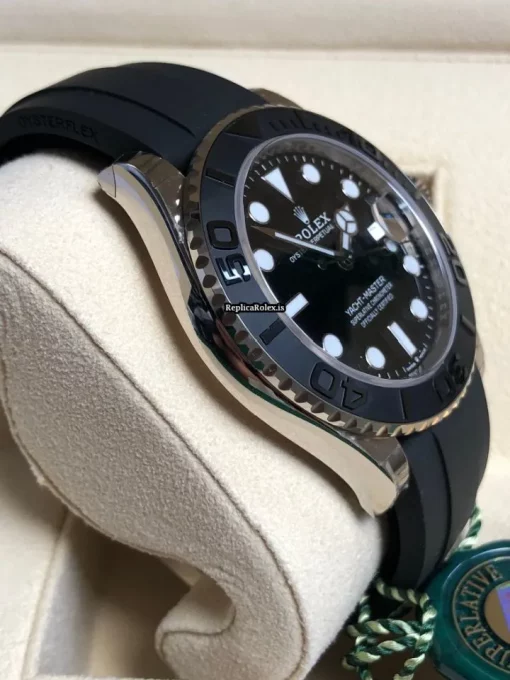 Incredible Replica Rolex Yacht-master 42 226659 Caliber 3235 Automatic Movement 42mm White Gold Case Mens/unisex Watch - Image 4