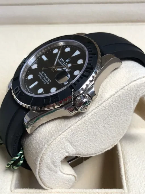 Incredible Replica Rolex Yacht-master 42 226659 Caliber 3235 Automatic Movement 42mm White Gold Case Mens/unisex Watch - Image 7