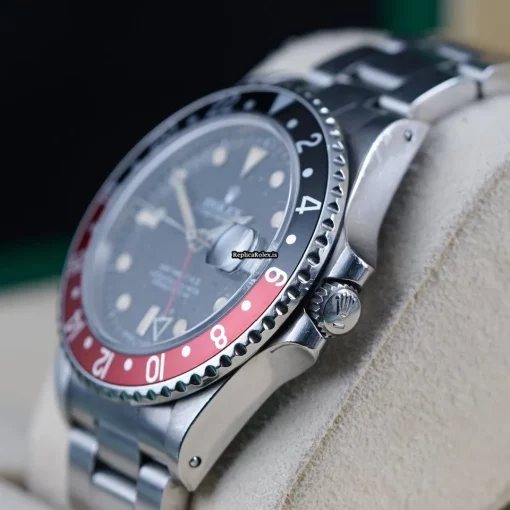 Fabulous Knockoff Rolex Gmt-master II 16760 Caliber 3085 Automatic Movement 40mm Steel Case Mens/unisex Watch - Image 5