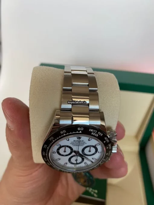 Nice Copies Rolex Daytona 116500ln Caliber 4130 Automatic Movement 40mm Steel Case Mens/unisex Watch - Image 11