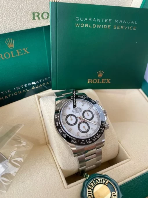 Nice Copies Rolex Daytona 116500ln Caliber 4130 Automatic Movement 40mm Steel Case Mens/unisex Watch - Image 3