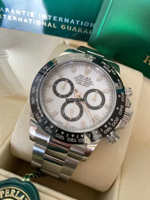 Nice Copies Rolex Daytona 116500ln Caliber 4130 Automatic Movement 40mm Steel Case Mens/unisex Watch - Image 4